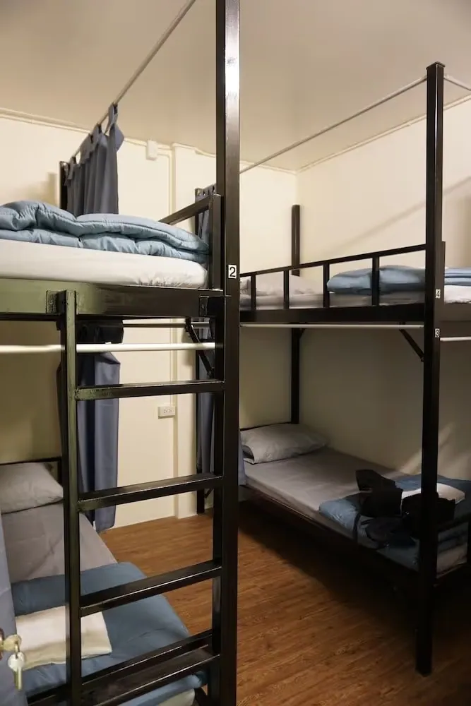 Refurbished crew cabin with bunks